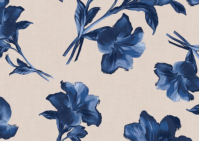 Ted Baker Midnight Garden, Blue - Roman Blind - Image 7